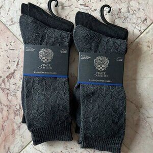 Bundle of 4 Vince Camuto Dress Socks - One Size Fits Most